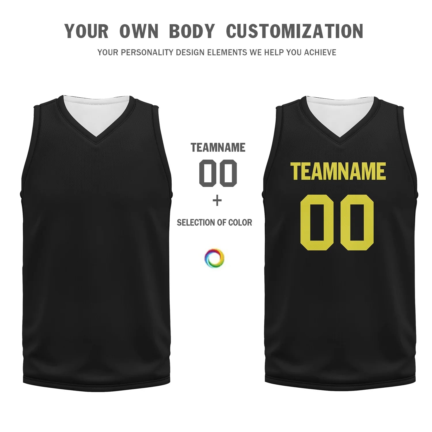 Custom Black Classic Style Sports Uniform Basketball Jersey BBJ01-bd0a70d8 - Coolcustomize