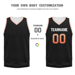 Custom Black Classic Style Sports Uniform Basketball Jersey BBJ01-bd0a70b8