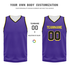 Custom Purple Classic Style Sports Uniform Basketball Jersey BBJ01-bd0a70cc