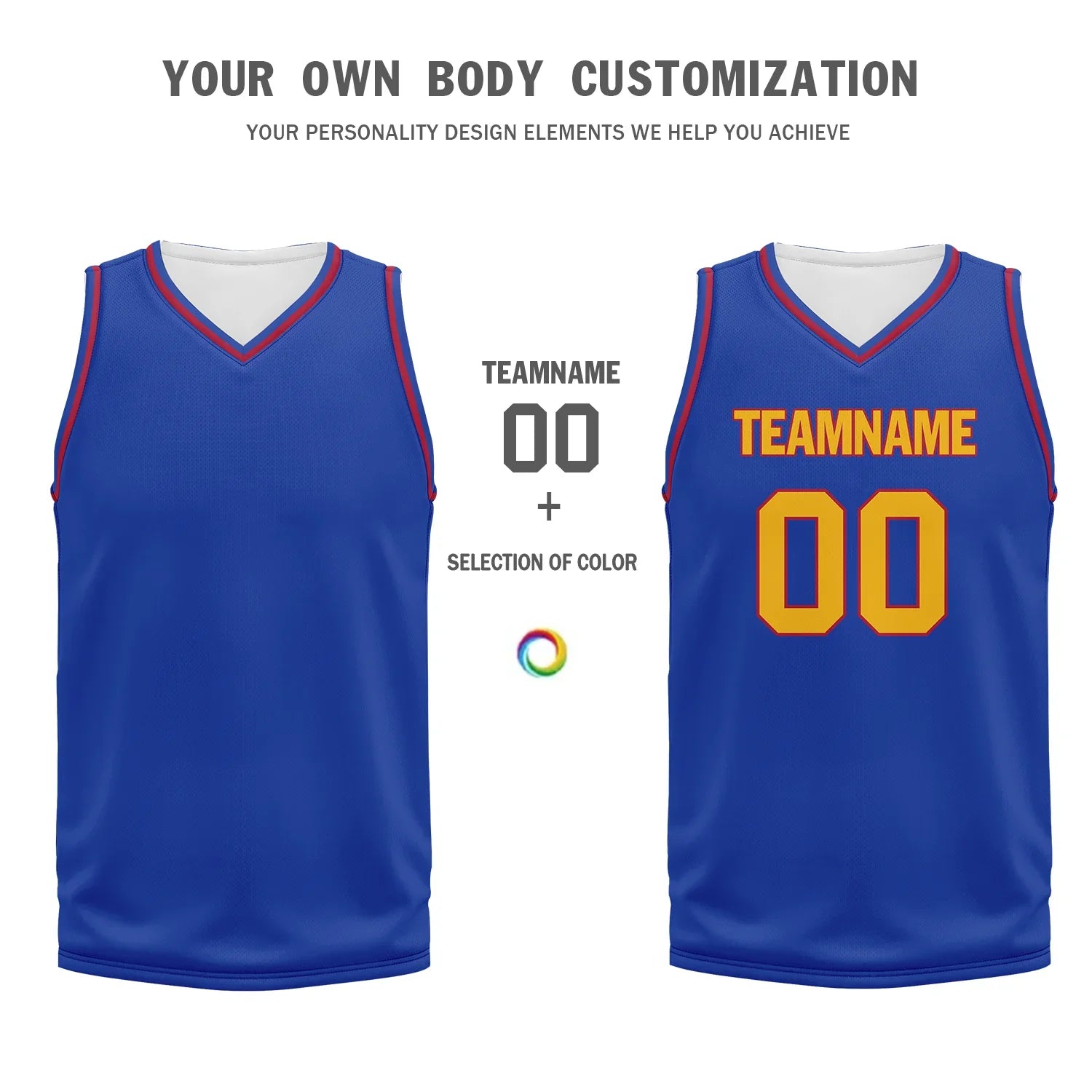 Custom Blue Classic Style Sports Uniform Basketball Jersey BBJ01-bd0a70b9 - Coolcustomize