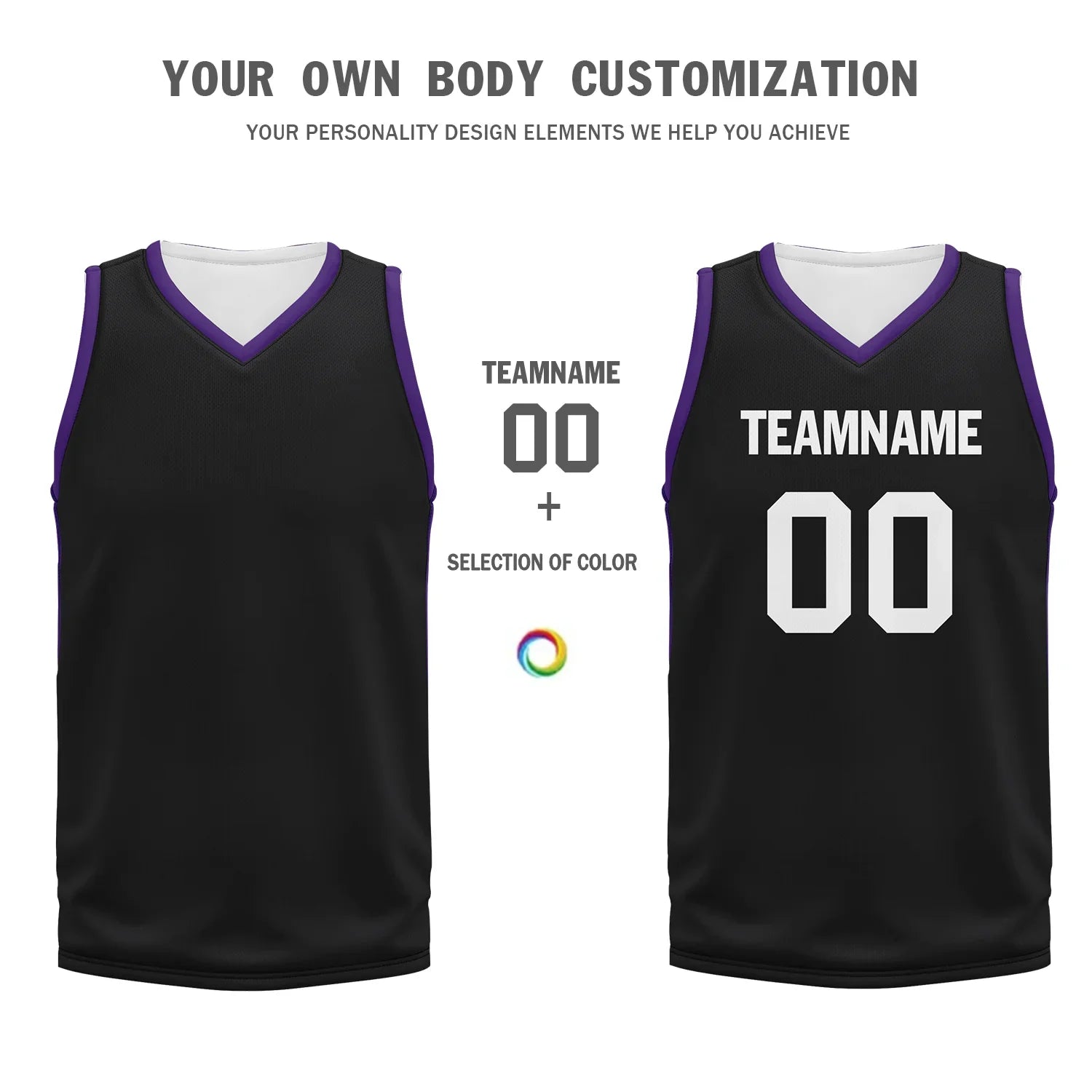Custom Black Classic Style Sports Uniform Basketball Jersey BBJ01-bd0a70ce - Coolcustomize