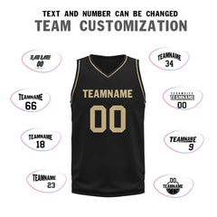 Custom Black Classic Style Sports Uniform Basketball Jersey BBJ01-D020105-17