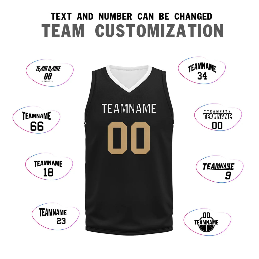 Custom Black Classic Style Sports Uniform Basketball Jersey BBJ01-bd0a70dd - Coolcustomize