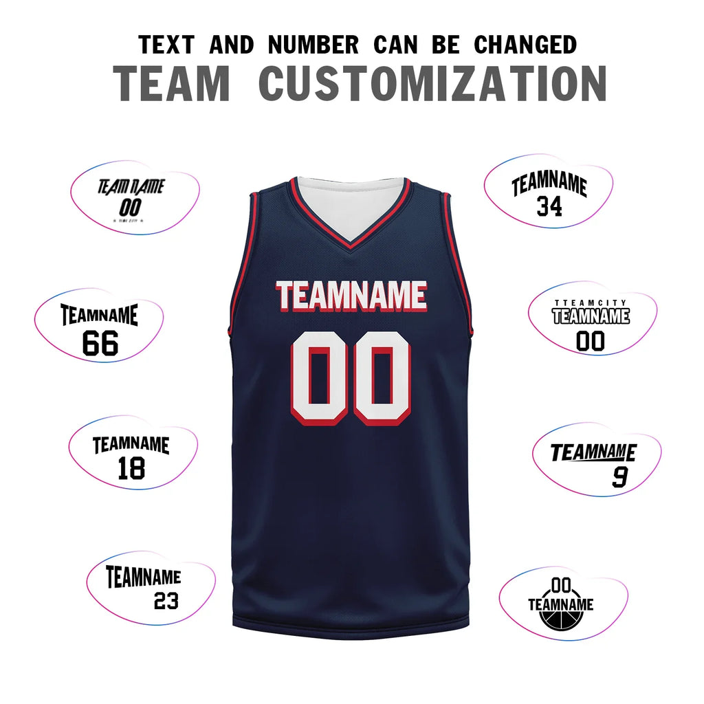Custom Deep Blue Classic Style Sports Uniform Basketball Jersey BBJ01-bd0a70ba - Coolcustomize