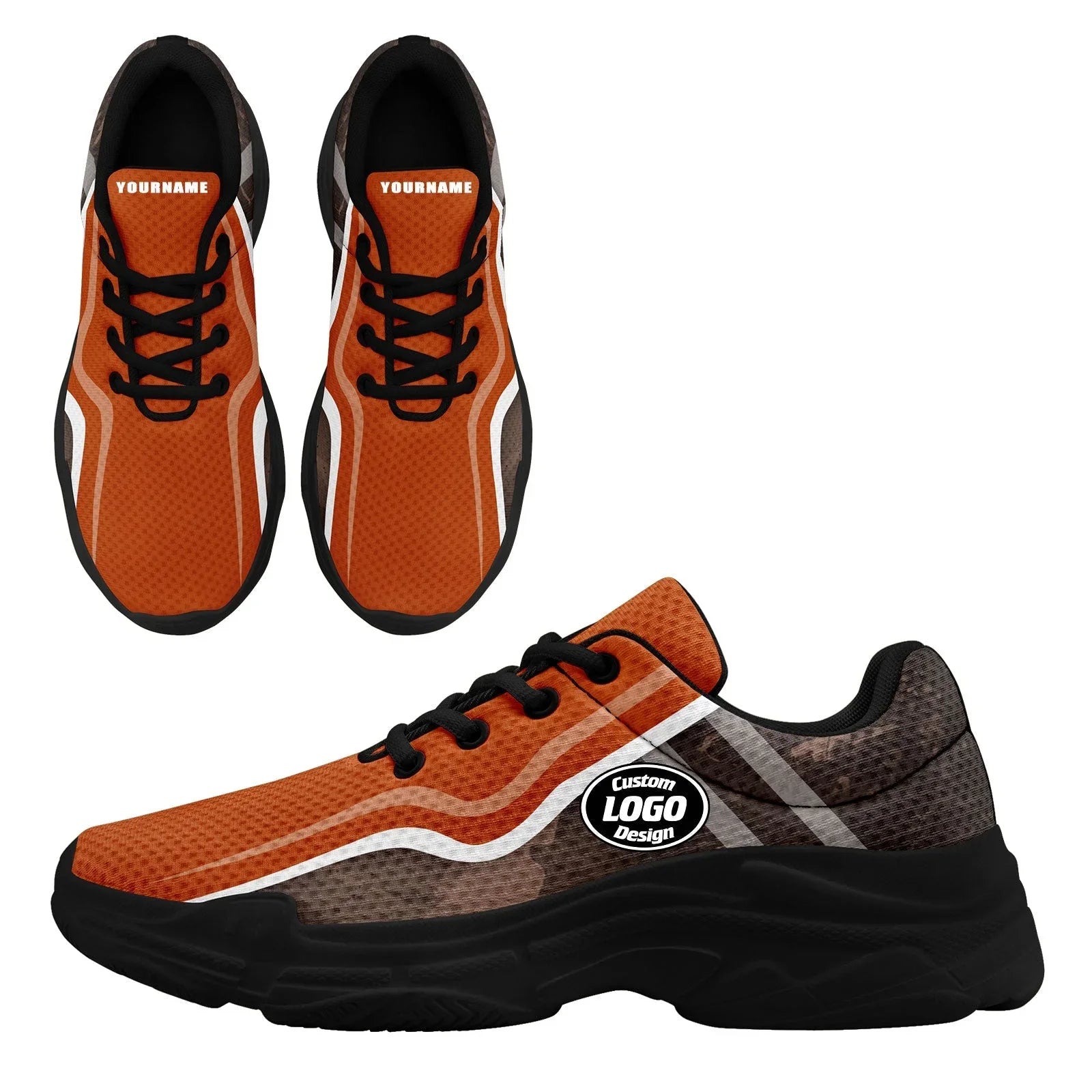 Custom Baseball Jersey and Chunky Shoes Personalized Combo Personalized Sneaker ZH-D020167-4 - Coolcustomize
