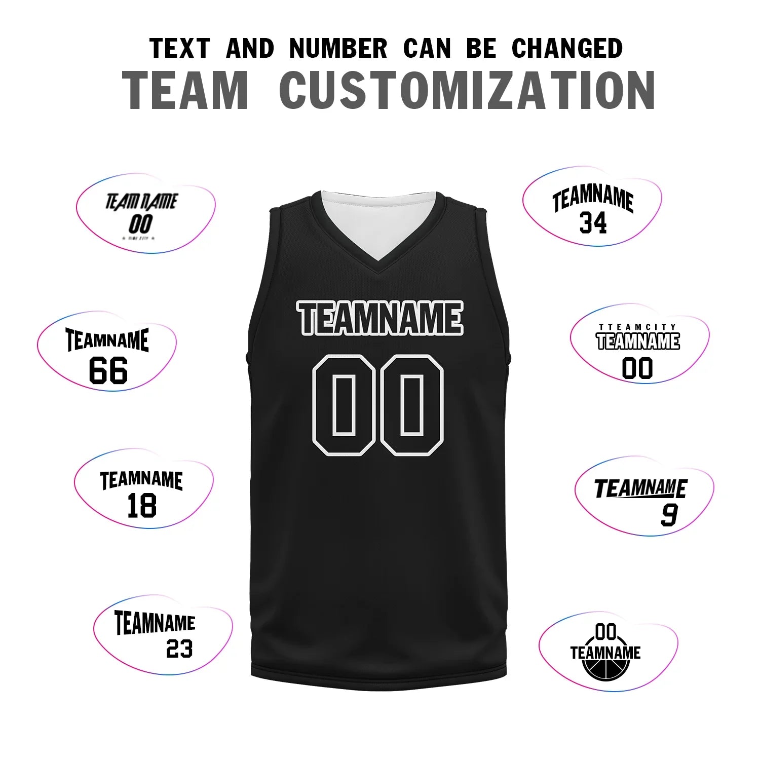 Custom Black Classic Style Sports Uniform Basketball Jersey BBJ01-bd0a7007 - Coolcustomize