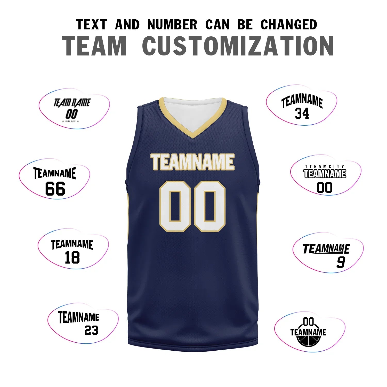 Custom Deep Blue Classic Style Sports Uniform Basketball Jersey BBJ01-bd0a70e0 - Coolcustomize