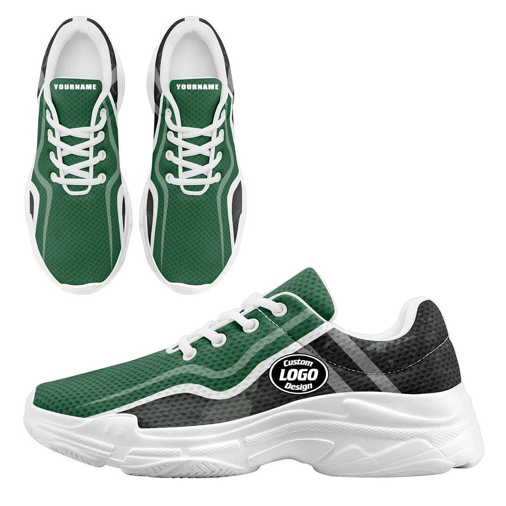 Custom Baseball Jersey and Chunky Shoes Personalized Combo Personalized Sneaker ZH-D020167-7 - Coolcustomize