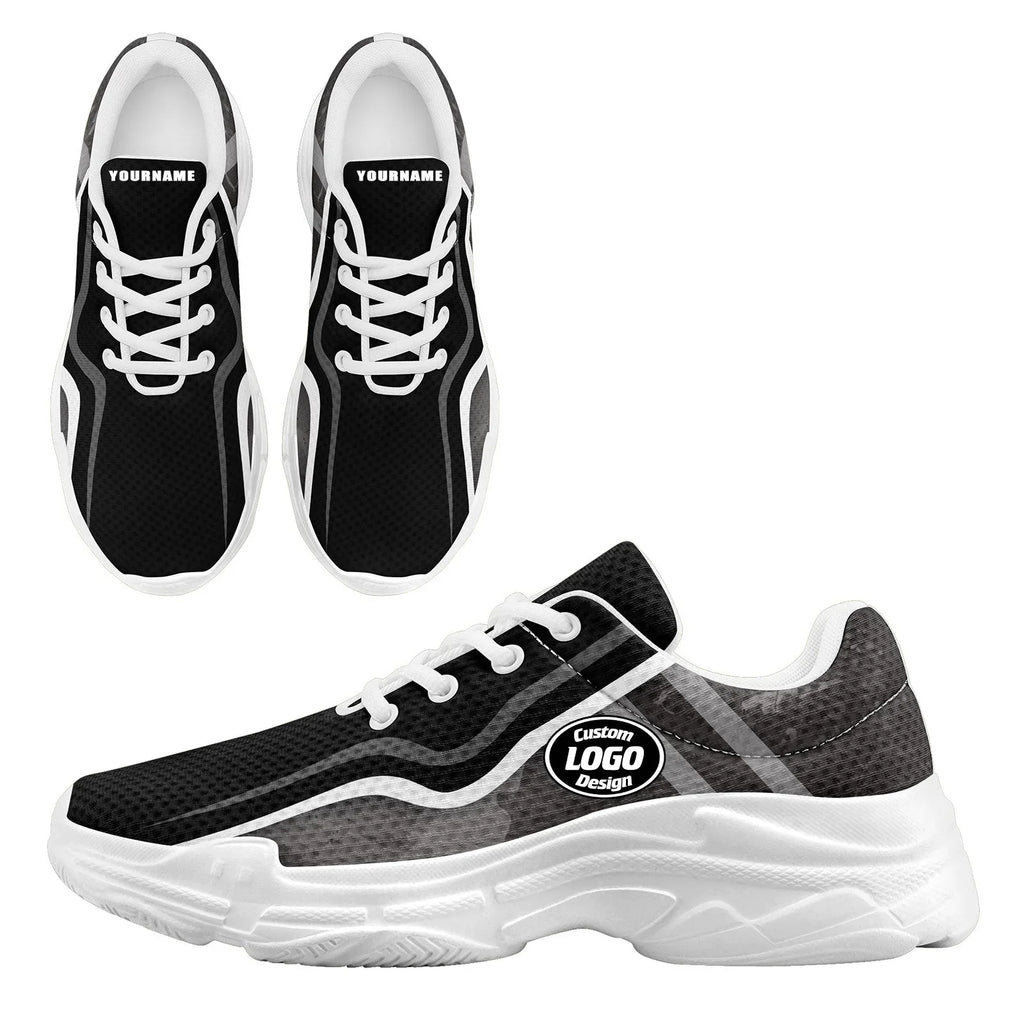 Custom Baseball Jersey and Chunky Shoes Personalized Combo Personalized Sneaker ZH-D020167-1 - Coolcustomize