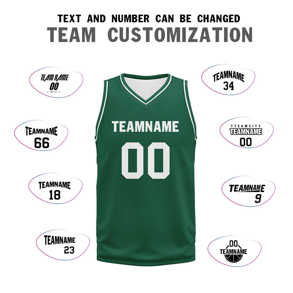 Custom Green Classic Style Sports Uniform Basketball Jersey BBJ01-D020105-22 - Coolcustomize
