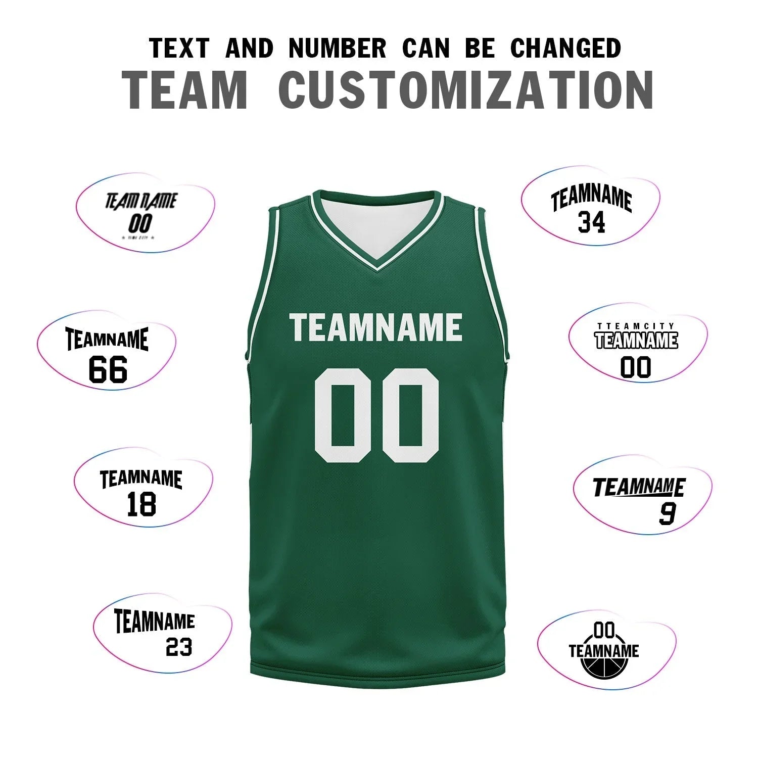 Custom Green Classic Style Sports Uniform Basketball Jersey BBJ01-D020105-22 - Coolcustomize