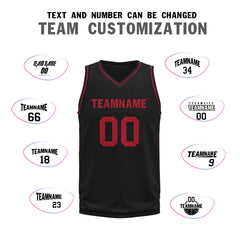 Custom Black Classic Style Sports Uniform Basketball Jersey BBJ01-D020105-4