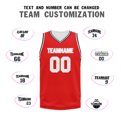 Custom Red Classic Style Sports Uniform Basketball Jersey BBJ01-bd0a70be