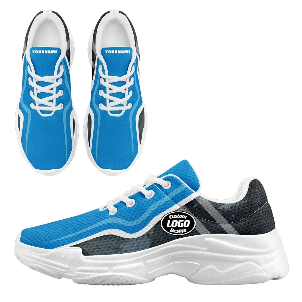 Custom Baseball Jersey and Chunky Shoes Personalized Combo Personalized Sneaker ZH-D020167-6 - Coolcustomize
