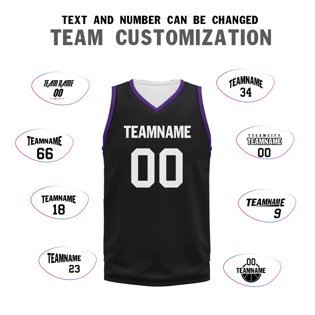Custom Black Classic Style Sports Uniform Basketball Jersey BBJ01-bd0a70ce - Coolcustomize