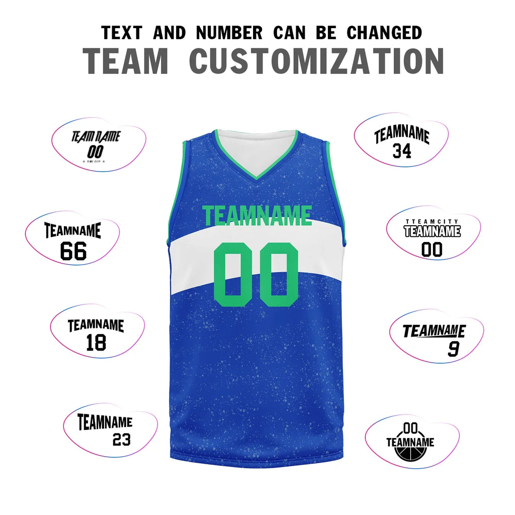 Custom Blue White Classic Style Sports Uniform Basketball Jersey BBJ01-bd0a7009 - Coolcustomize