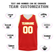 Custom Red Classic Style Sports Uniform Basketball Jersey BBJ01-bd0a70b7