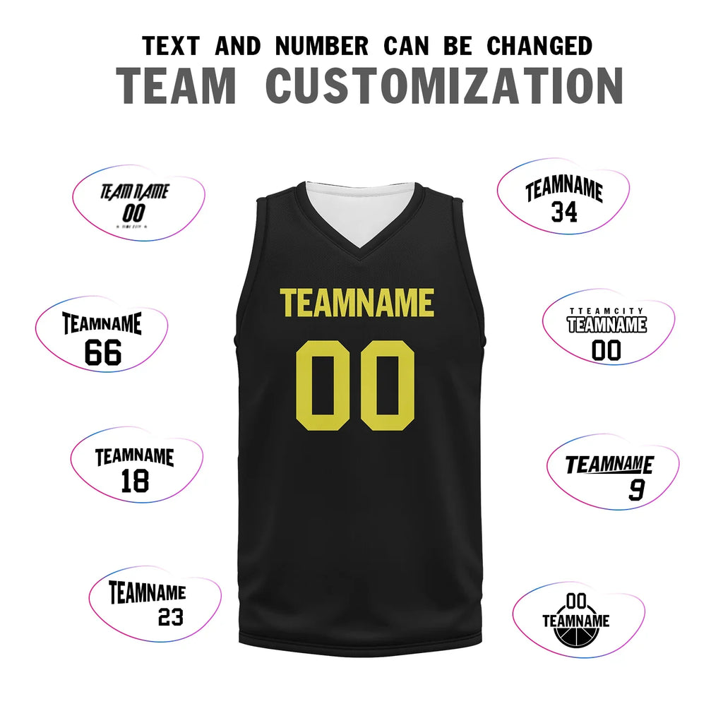 Custom Black Classic Style Sports Uniform Basketball Jersey BBJ01-bd0a70d8 - Coolcustomize