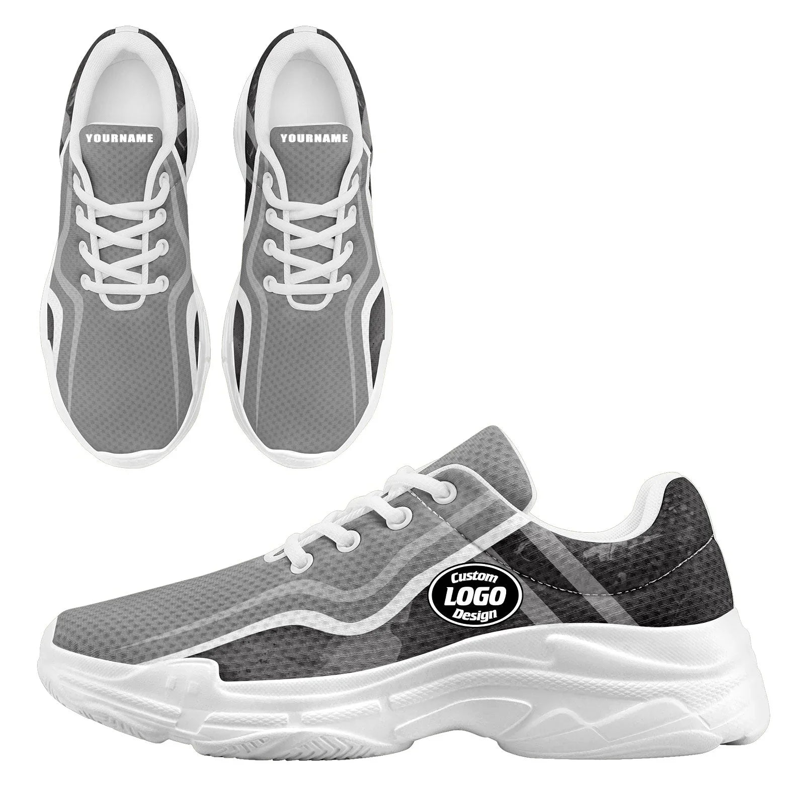 Custom Baseball Jersey and Chunky Shoes Personalized Combo Personalized Sneaker ZH-D020167-8 - Coolcustomize