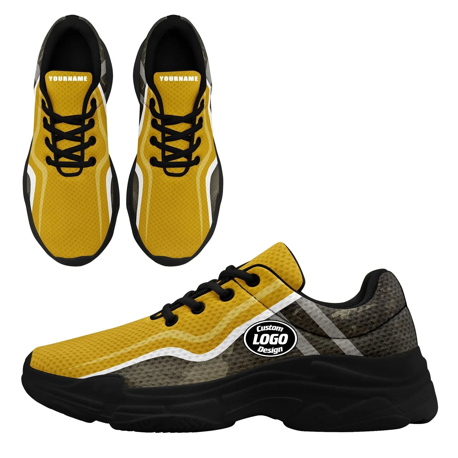 Custom Baseball Jersey and Chunky Shoes Personalized Combo Personalized Sneaker ZH-D020167-5 - Coolcustomize