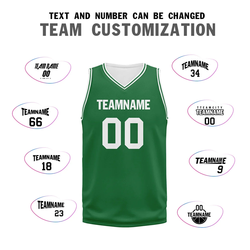 Custom Green Classic Style Sports Uniform Basketball Jersey BBJ01-bd0a700a - Coolcustomize