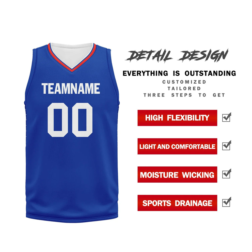 Custom Blue Classic Style Sports Uniform Basketball Jersey BBJ01-bd0a70ca - Coolcustomize