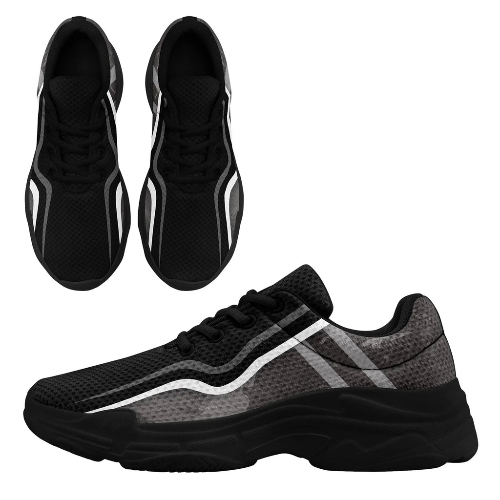 Custom Baseball Jersey and Chunky Shoes Personalized Combo Personalized Sneaker ZH-D020167-1 - Coolcustomize