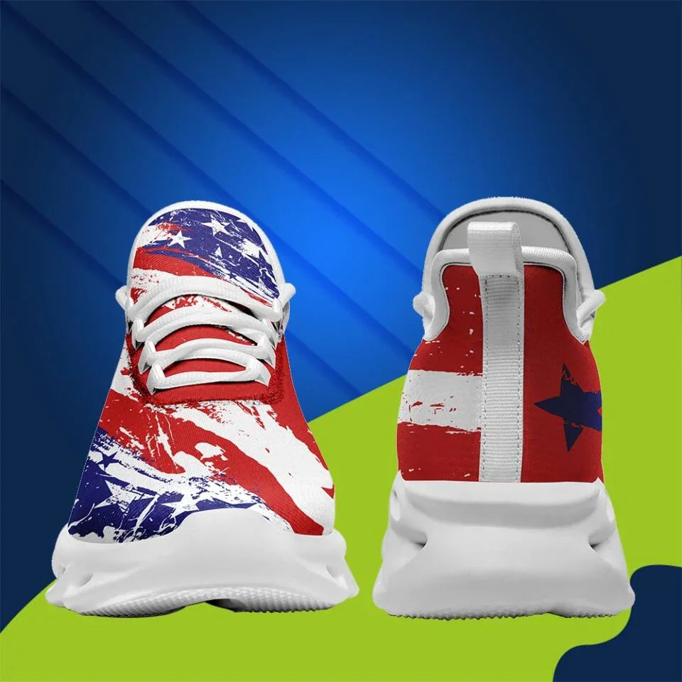 branded client gifts, gifts for clients MaxSoul-B03001 Custom Max Soul American Flag, USA Flag Sneakers Max Soul, Shoes, Printed Shoes - Coolcustomize
