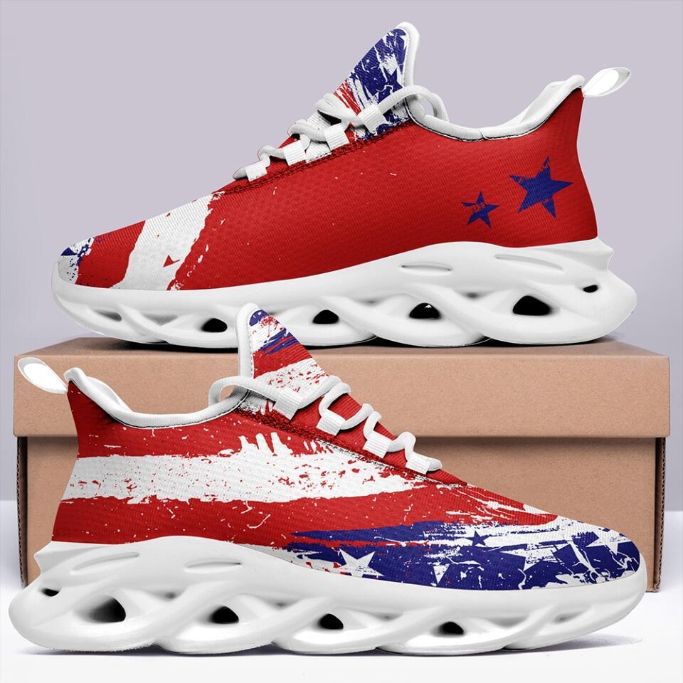 branded client gifts, gifts for clients MaxSoul-B03001 Custom Max Soul American Flag, USA Flag Sneakers Max Soul, Shoes, Printed Shoes - Coolcustomize