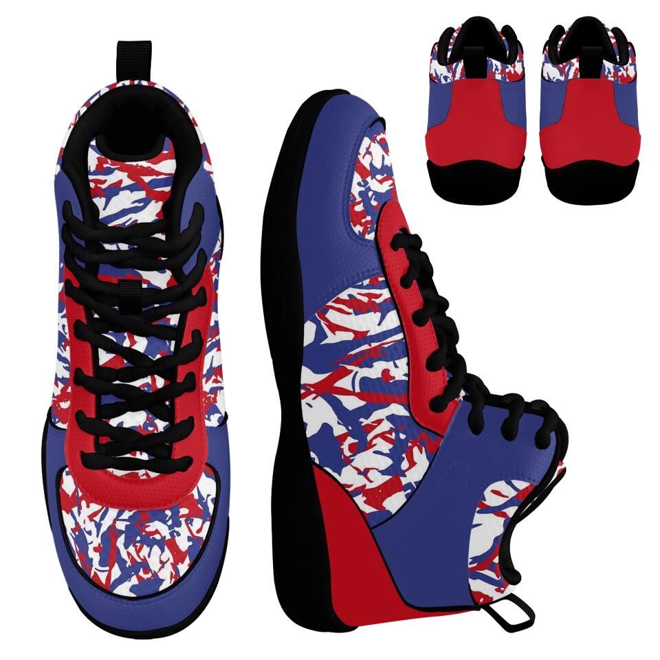 Personalized Cheerleading Shoes, Custom Cheer High Cut Shoes, Professional Comfortable, Put name or Team name on it, CL-C03700