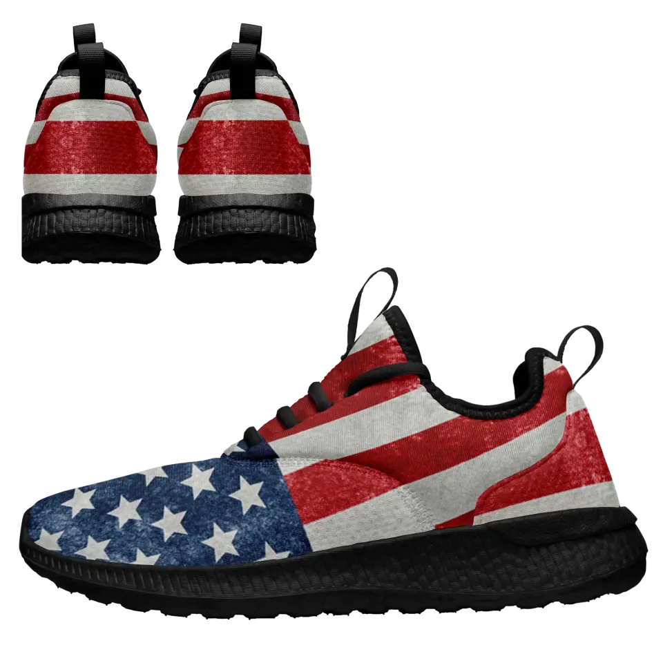 Customized  Flag Casual Shoes, Lightweight sneaker Men and Women, BF7-1-C0601