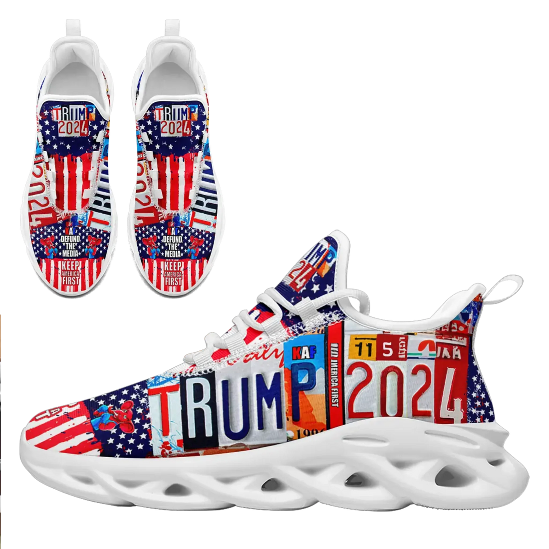 Personalized T Combo Offer, Custom Patriotic Hat and Shoes,MS-24020040-Hats-C0601
