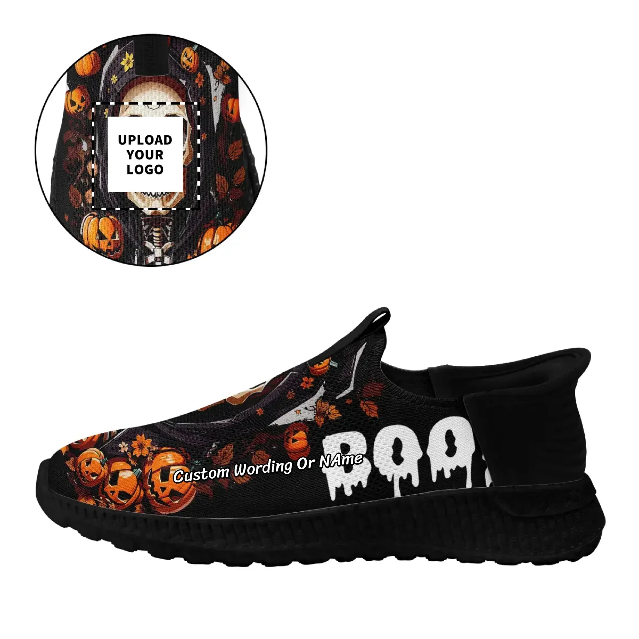 Custom FN Halloween Shoes Best Gift For Friends，FN-007-23023001 - Coolcustomize