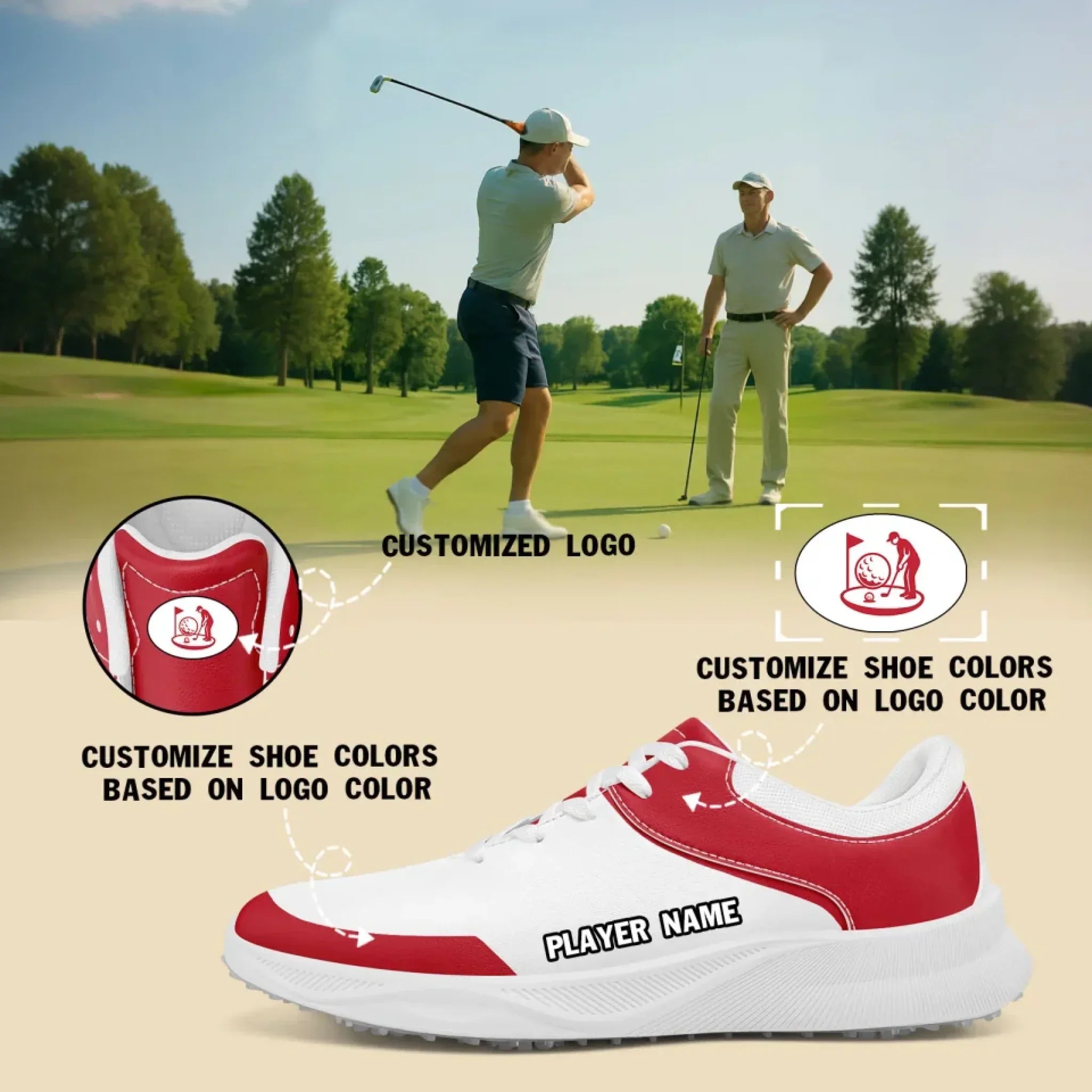 Custom Golf Shoes for Academies – Elevate Your Training FN062-25028054-1 - Coolcustomize