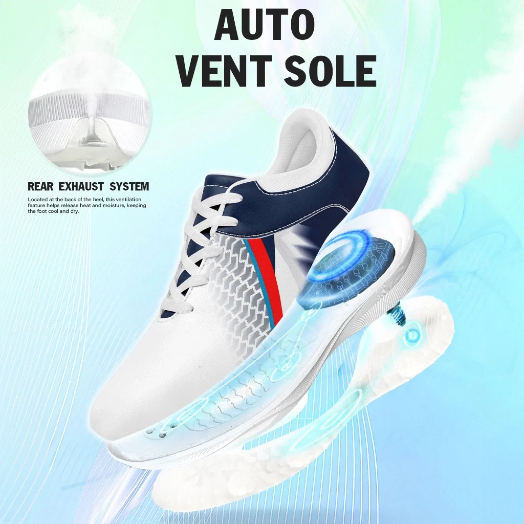 Custom Golf Performance Sneakers, Personalized Durable Shoes for POD Resellers FN062-25020099-3 - Coolcustomize