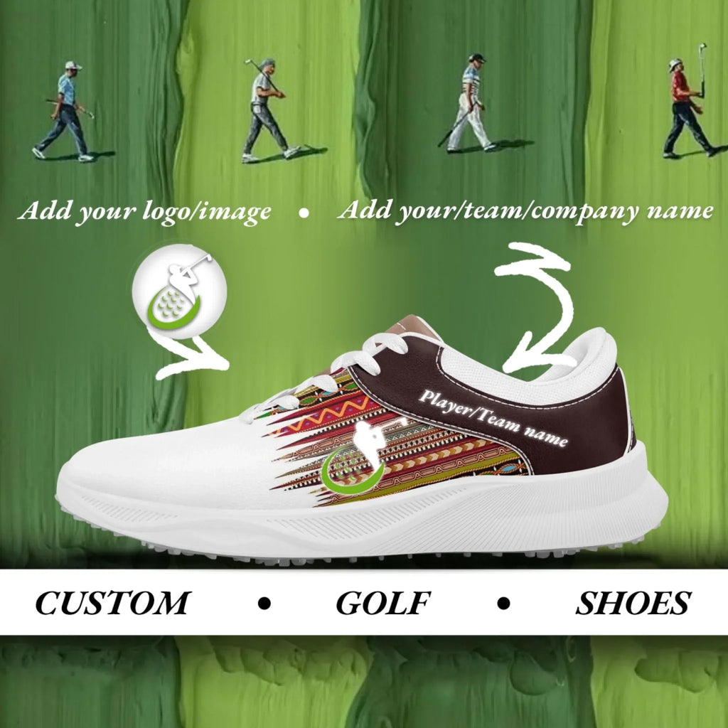 Custom Golf Performance Sneakers, Personalized Durable Shoes for POD Resellers FN062-25020099-4 - Coolcustomize