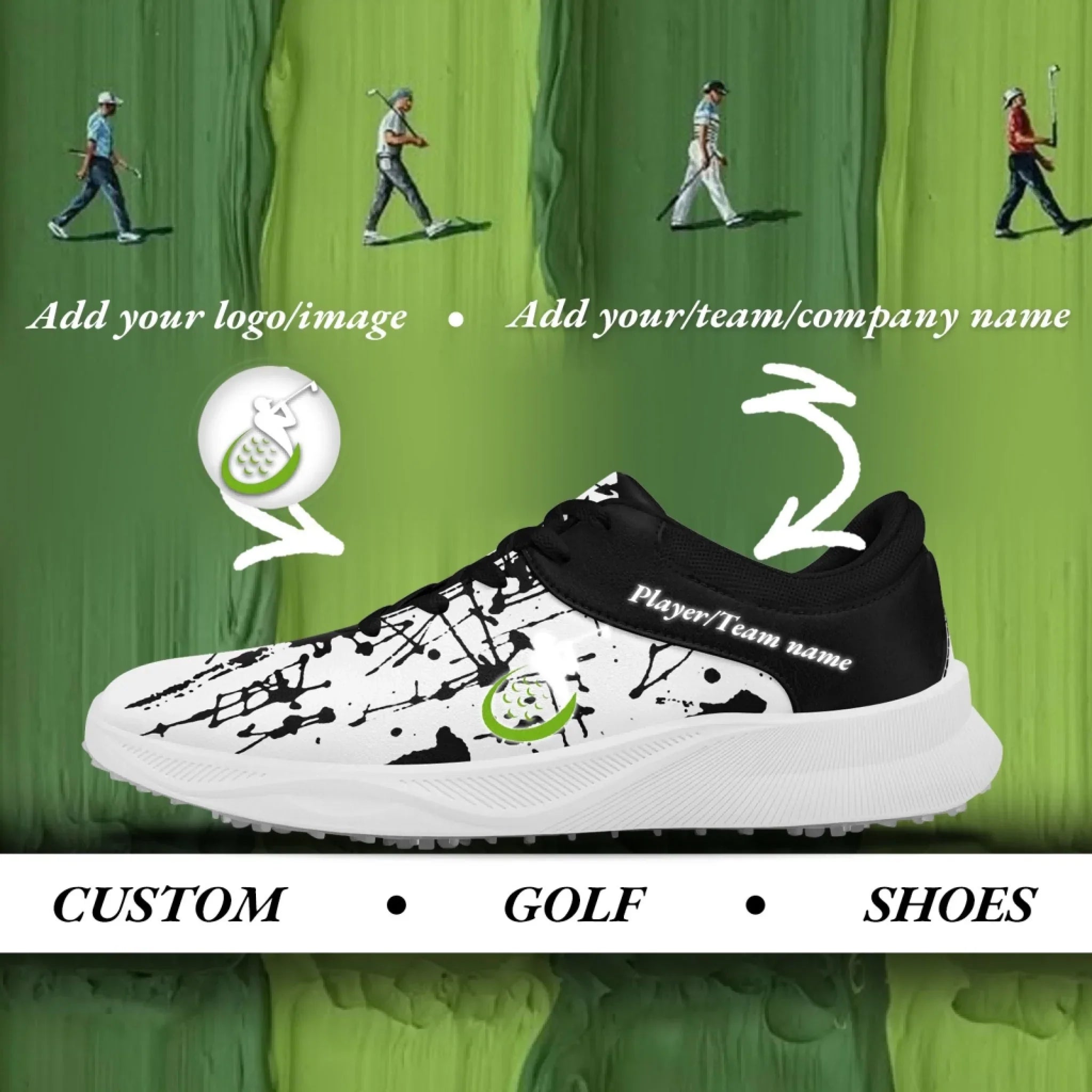 Custom Golf Performance Sneakers, Personalized Durable Shoes for POD Resellers FN062-25020099-6 - Coolcustomize