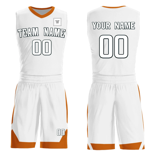 Custom Basketball Jersey and Shorts, Basketball uniform,Personalized Uniform with Name Number Logo for Adult Youth Kids,Texas BBJ-230606131 - Coolcustomize