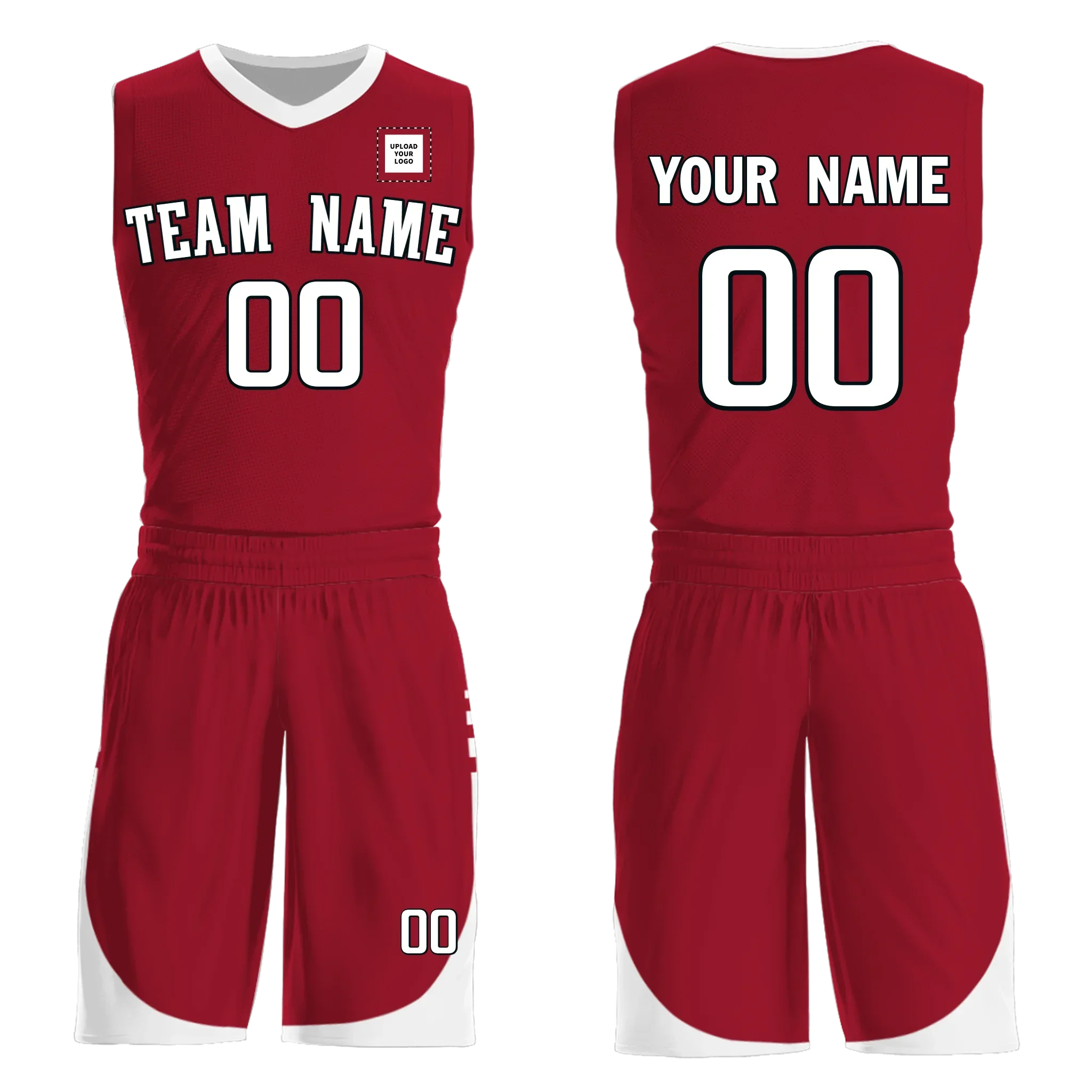 Custom Basketball Jersey and Shorts, Basketball uniform,Personalized Uniform with Name Number Logo for Adult Youth Kids,Alabama BBJ-230606116 - Coolcustomize