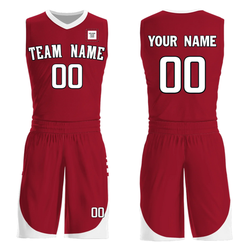 Custom Basketball Jersey and Shorts, Basketball uniform,Personalized Uniform with Name Number Logo for Adult Youth Kids,Alabama BBJ-230606116 - Coolcustomize
