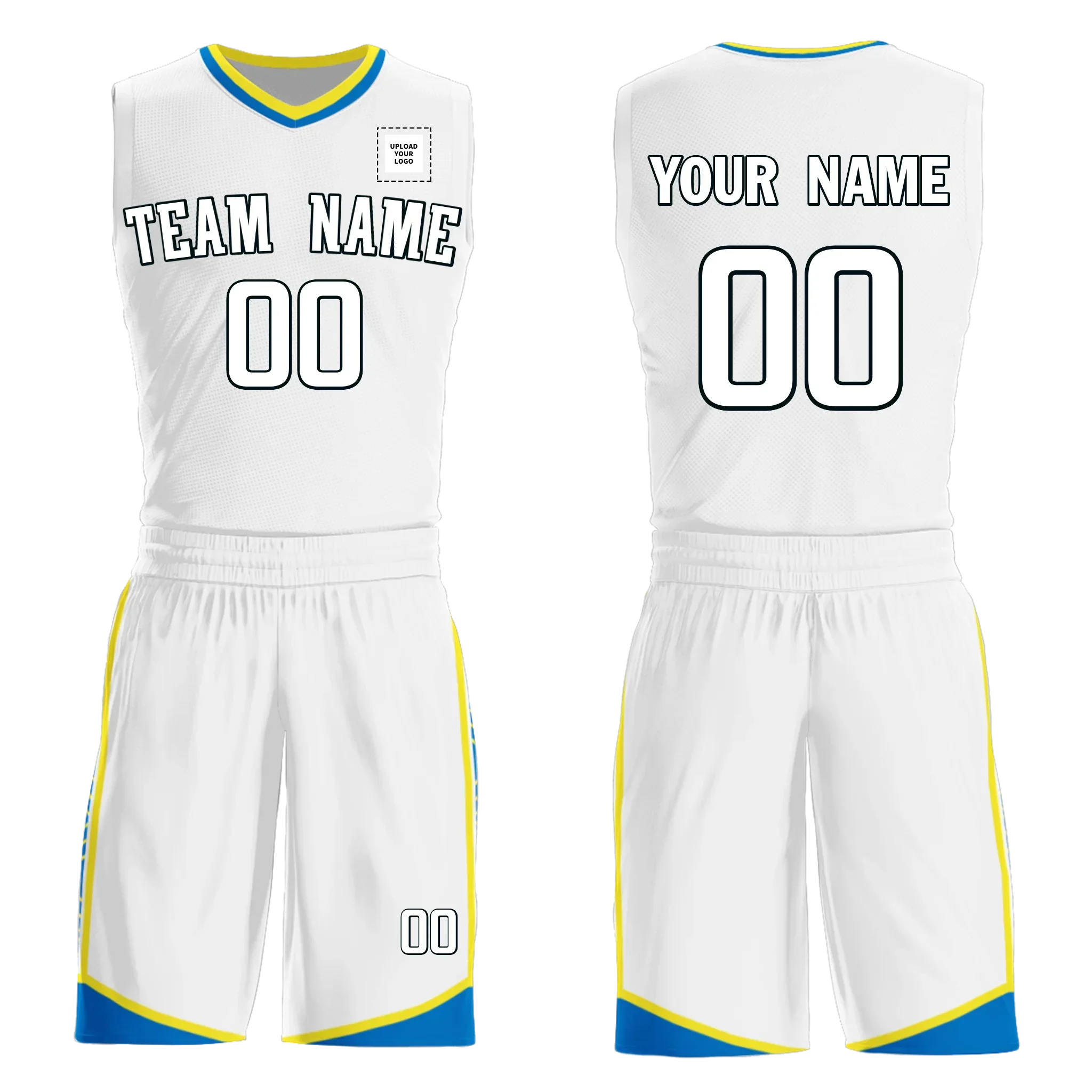 Custom Basketball Jersey and Shorts, Basketball uniform,Personalized Uniform with Name Number Logo for Adult Youth Kids,UCLA BBJ-230606107 - Coolcustomize