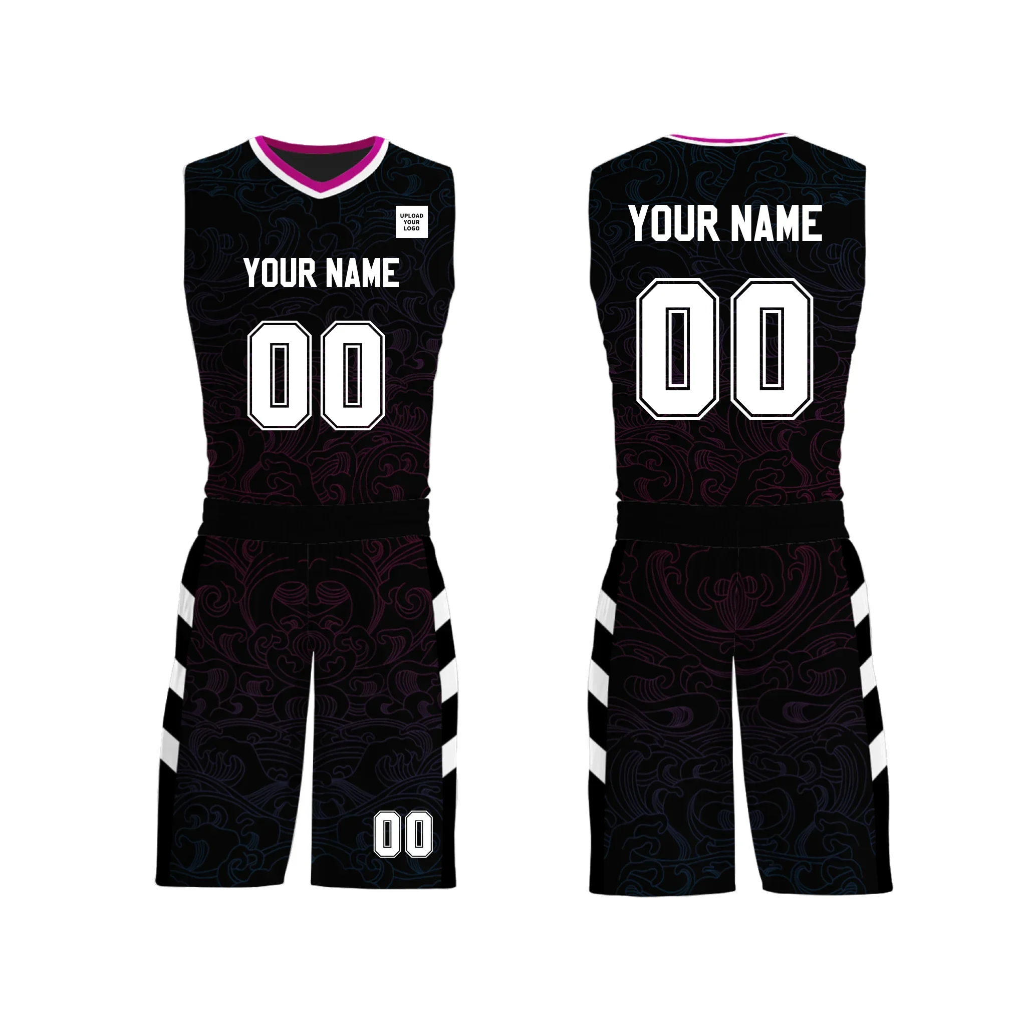 Custom Basketball Jersey and Shorts, Personalized Uniform with Name Number Logo for Adult Youth Kids, BBJ-221106 - Coolcustomize