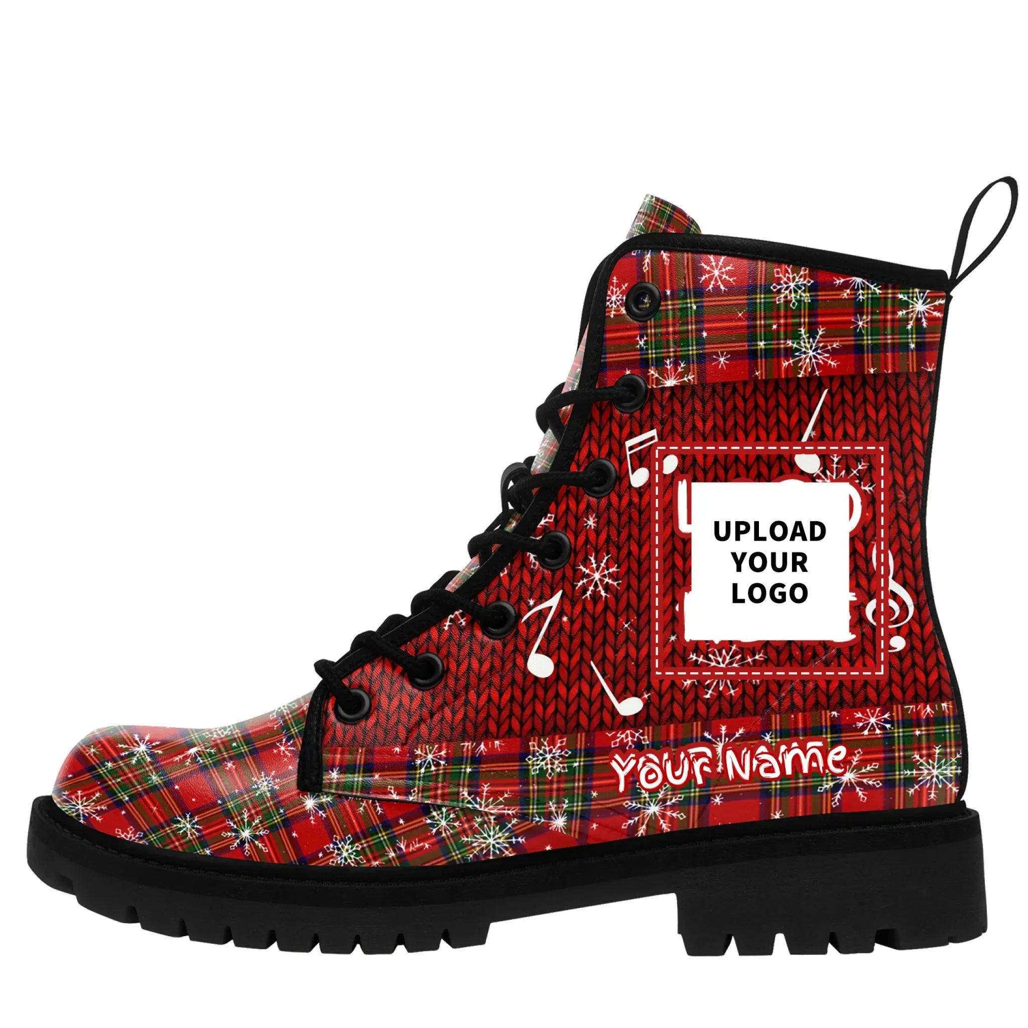 Custom Christmas Timboots, Personalized Sneakers Boot, BB-B11100 - Coolcustomize