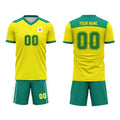 Brazil - Nation team jersey, Custom jersey, put name/business name, Number and your own logo on it, Personalized jersey, ZQF-220906004 - Coolcustomize