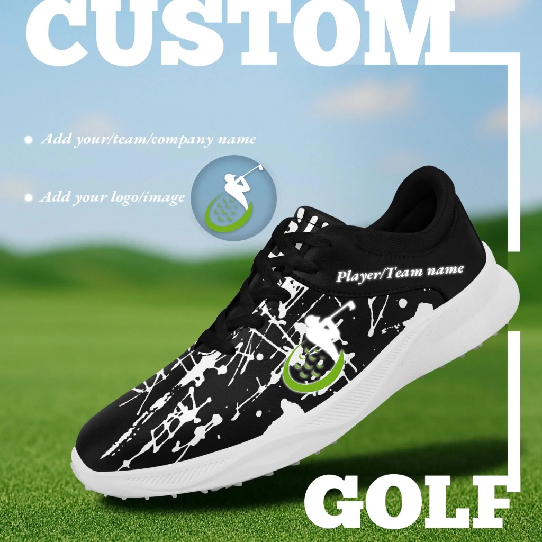 Custom Golf Performance Sneakers, Personalized Durable Shoes for POD Resellers FN062-25020099-7 - Coolcustomize