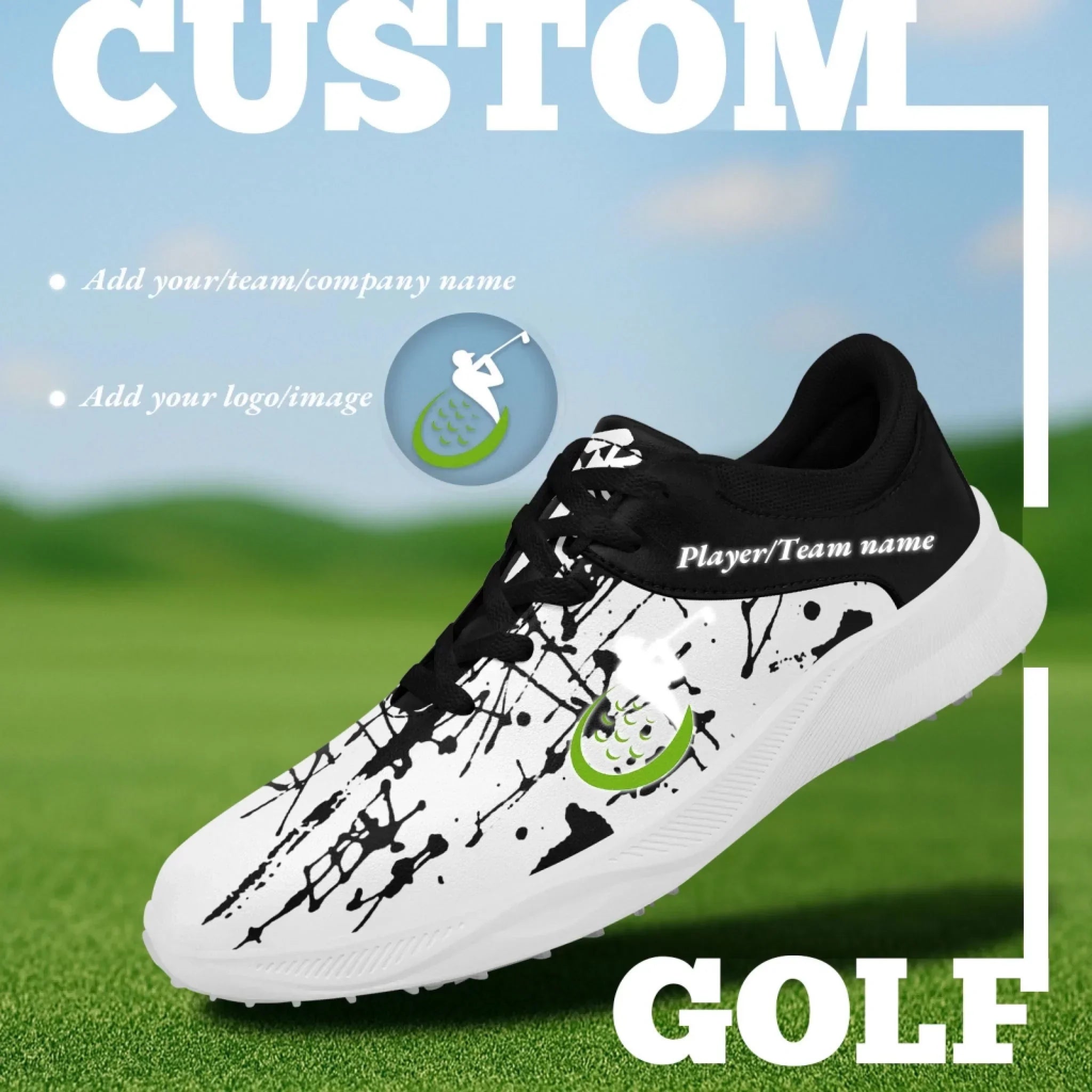 Custom Golf Performance Sneakers, Personalized Durable Shoes for POD Resellers FN062-25020099-6 - Coolcustomize