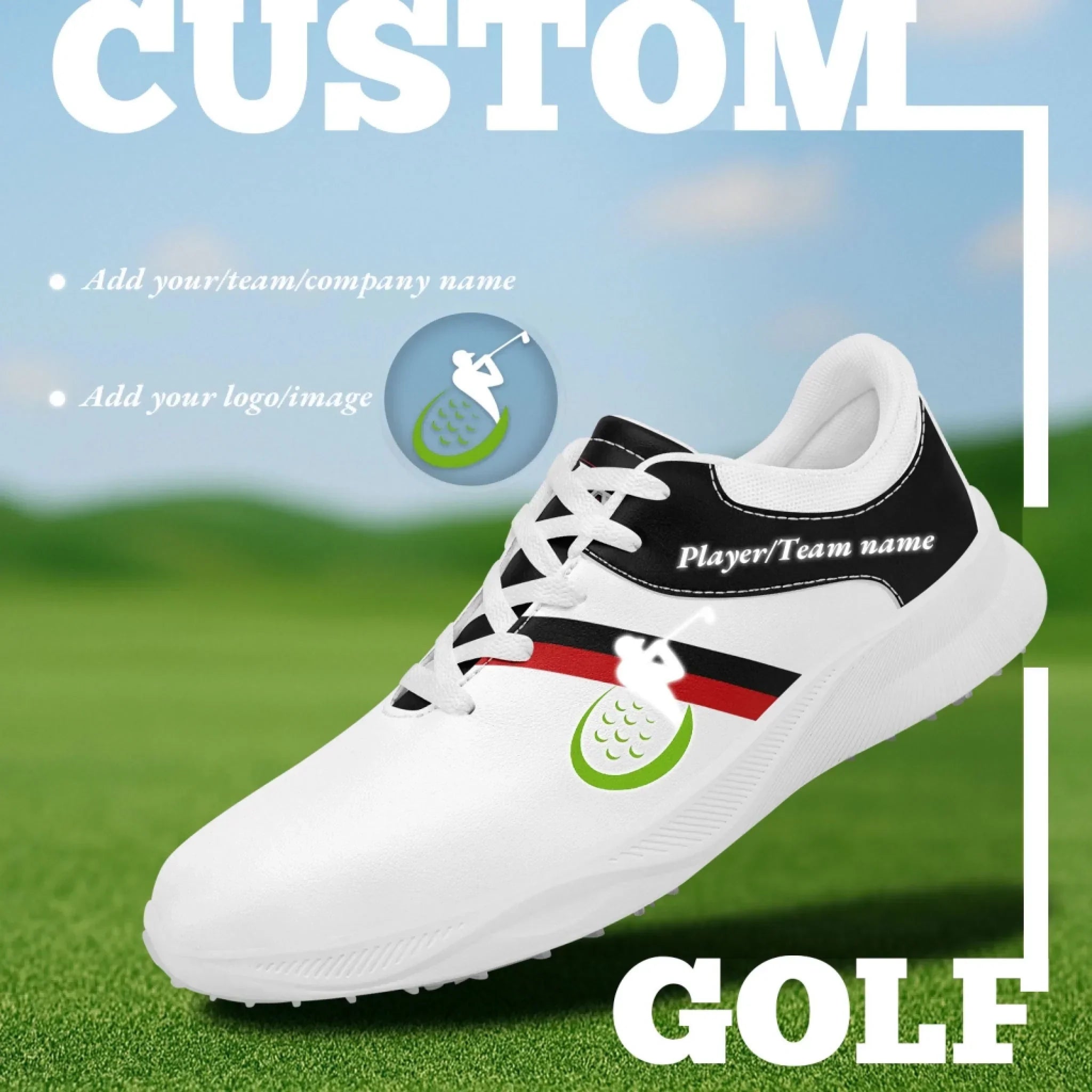 Custom Golf Performance Sneakers, Personalized Durable Shoes for POD Resellers FN062-25020099-5 - Coolcustomize