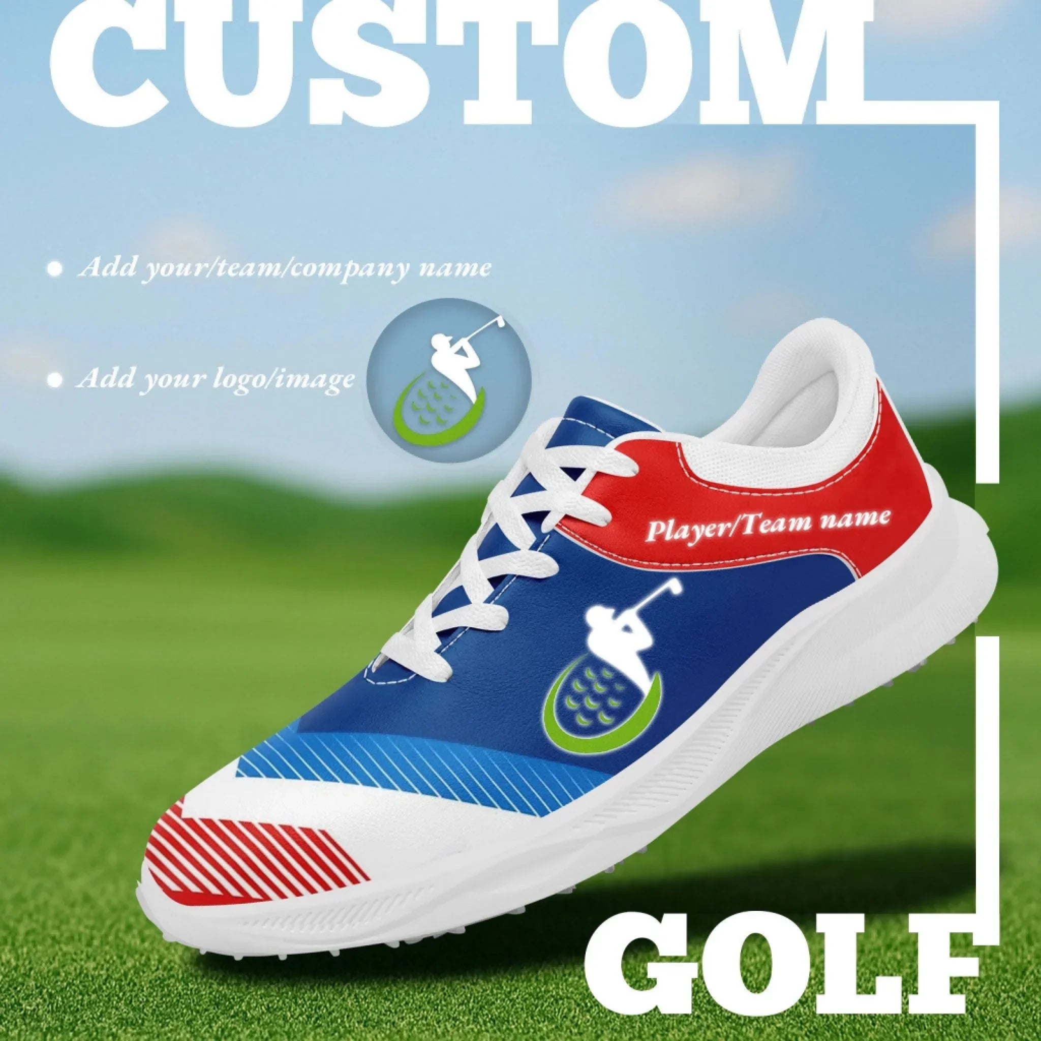 Custom Golf Performance Sneakers, Personalized Durable Shoes for POD Resellers FN062-25020099-1 - Coolcustomize