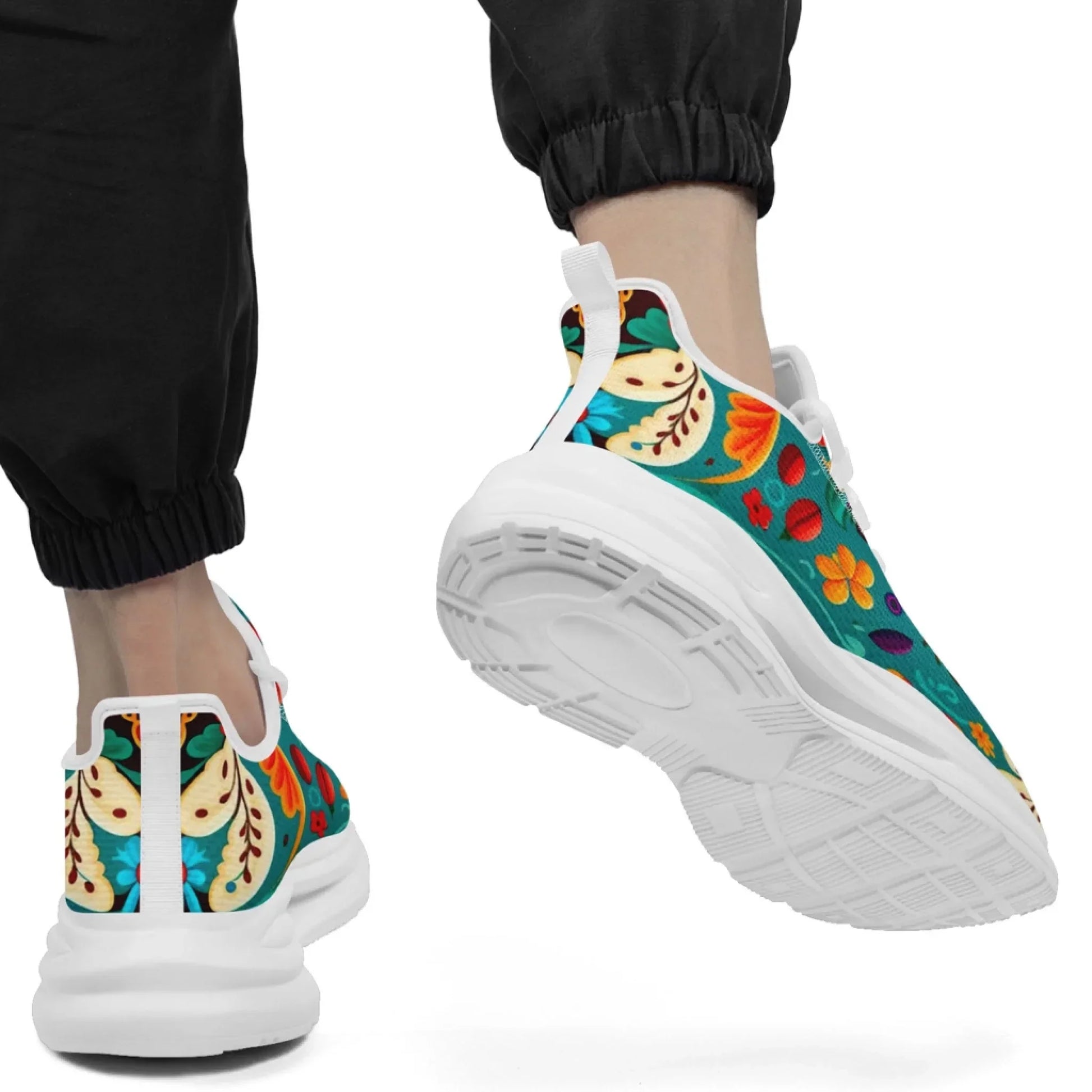 Personalized Mexico Flag Casual Shoes, Breathable Sports Shoes, Perfect Gift for Patriotic Fans - Coolcustomize