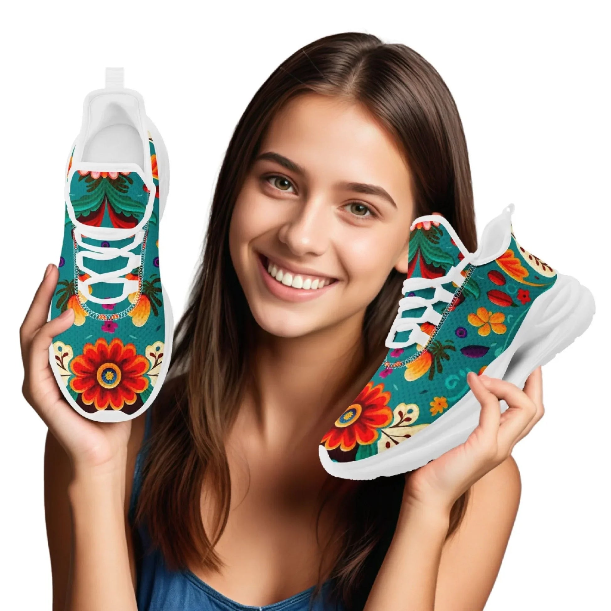 Personalized Mexico Flag Casual Shoes, Breathable Sports Shoes, Perfect Gift for Patriotic Fans - Coolcustomize